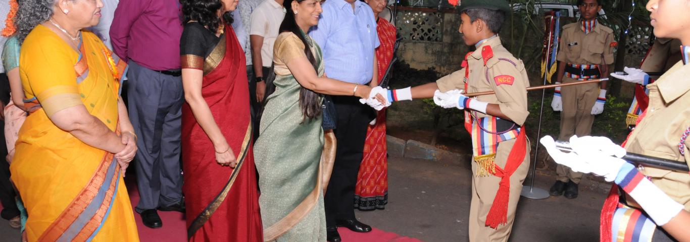 Annual Day Celebration: Guard of Honour to the Chief Guest and Guest of Honour